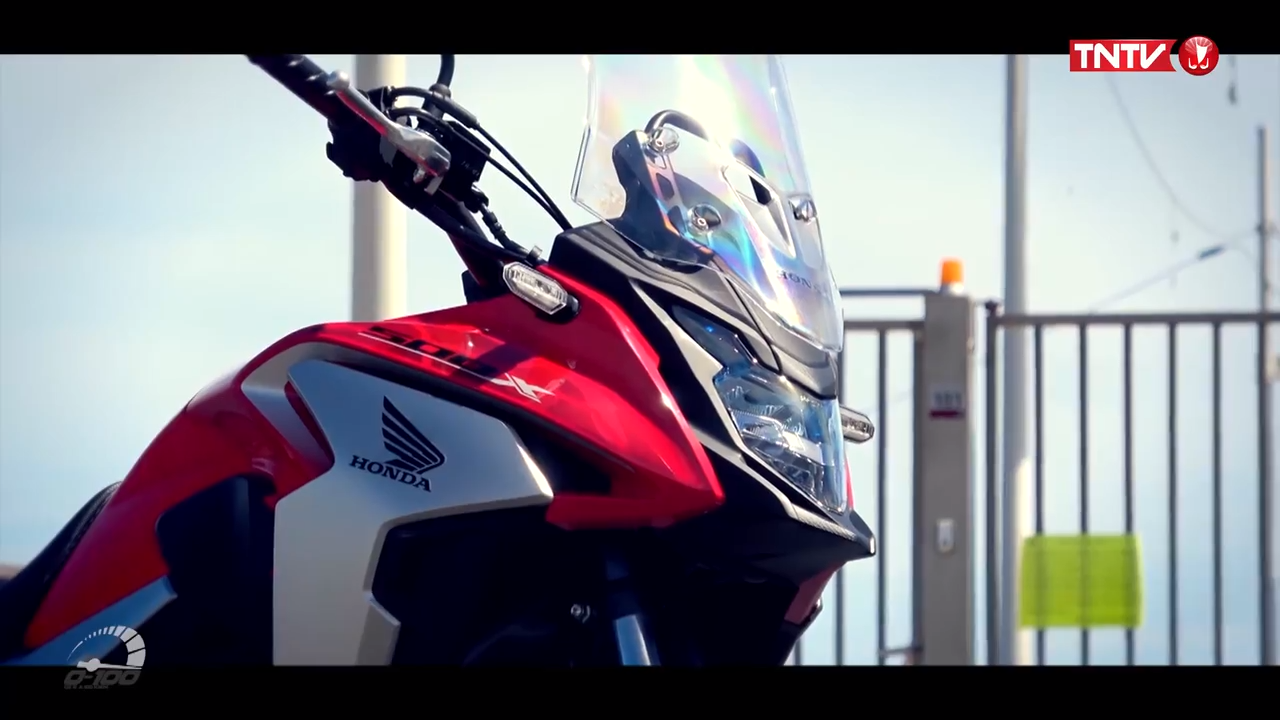 De 0 a 100 km h Honda CB500X TNTV Tahiti Nui Television