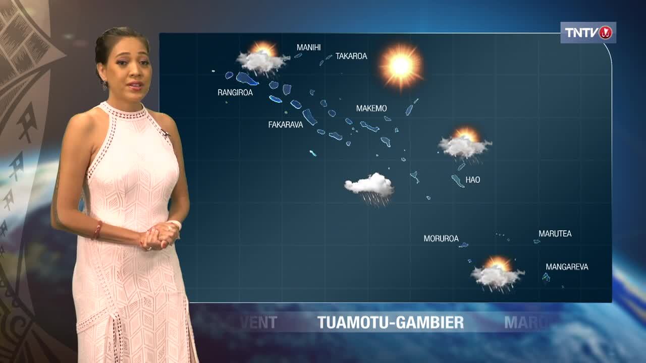 Prévisions météo du 19 janvier • TNTV Tahiti Nui Télévision