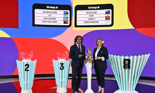 Tahiti will face New Zealand.  • TNTV Tahiti Nui Television