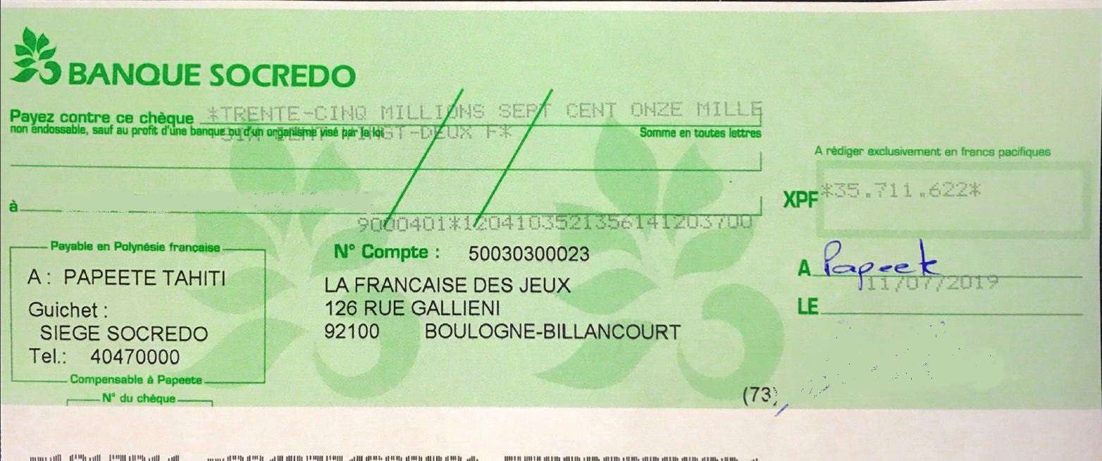 Loto en Corse-du-Sud : la gagnante a reçu son chèque de 14